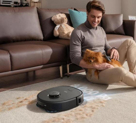 Leistungsübersicht der Reinigungsleistung von Roboterstaubsauger und -wischmopp
