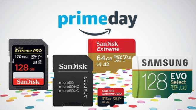 Amazon Prime Day: Speicherkarten im Angebot