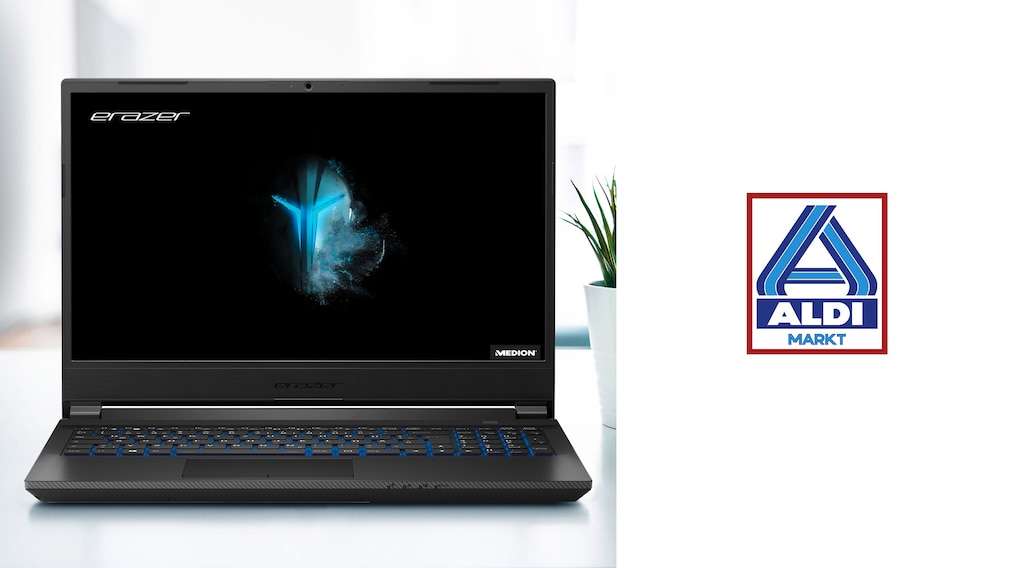 Erazer Crawler E10: Günstiges Gaming-Notebook bei Aldi ab sofort erhältlich