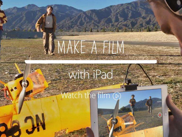 iPad Air 2-Werbespot auf iPad Air 2 gedreht - neue iPad Air 2-Webseite samt Apps macht Nutzer zu Filmemachern