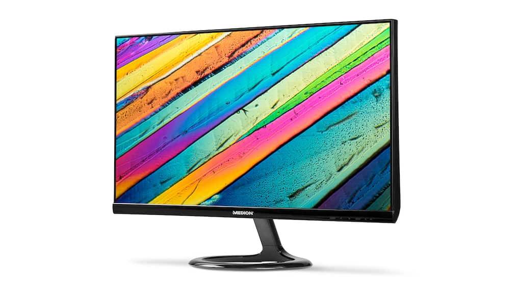 Schlankes Schnäppchen: Neuer Aldi-Monitor Medion Akoya P55491