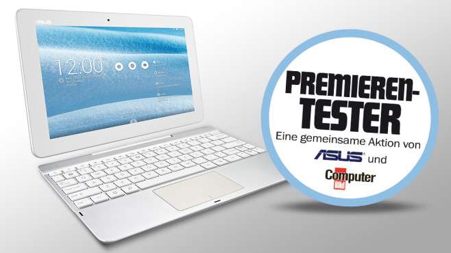 So schlug sich das Asus Transformer Pad TF103C im exklusiven Premierentest