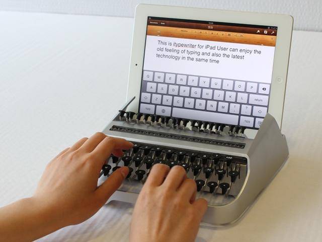 Netzfundstück: Das iPad als Schreibmaschine