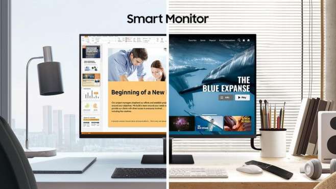 Halb Monitor, halb Smart TV: Samsung präsentiert Smart Monitore
