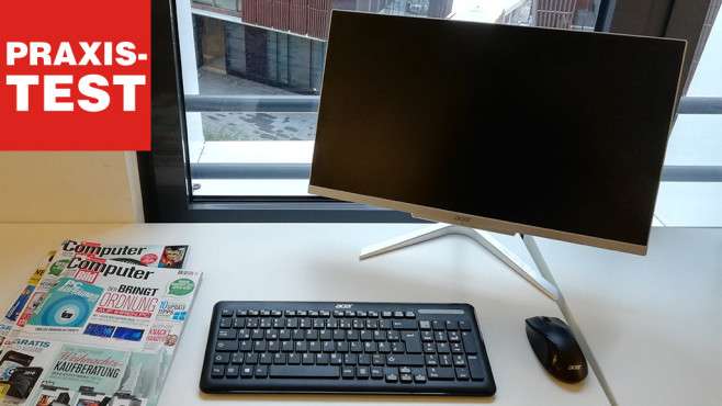 All-in-One-PC bei Tchibo: Der Acer Aspire C 24 im Praxis-Test
