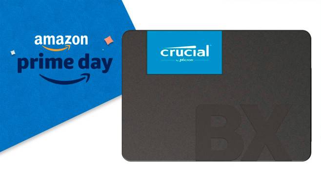 Amazon Prime Day: Crucial BX500 2TB jetzt 53 Euro günstiger