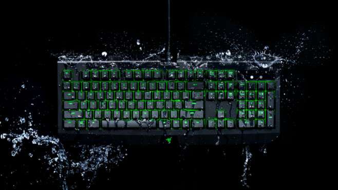 Blackwidow Ultimate: Razer bringt wasser- und staubdichte Tastatur