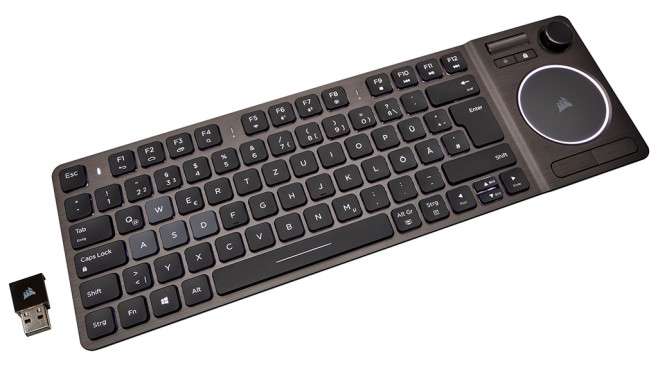 Corsair K83 im Test: Schlau tippen