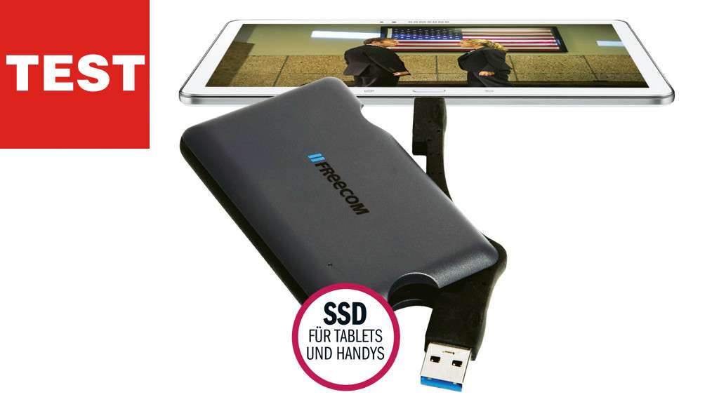 Freecom Tablet Mini SSD: Externe SSD im Test