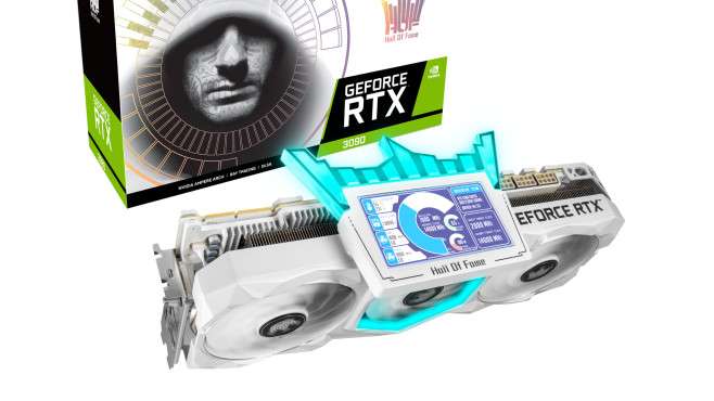 Galax Geforce RTX 3090 HOF bricht dank Flüssigstickstoffkühlung Tempo-Rekorde